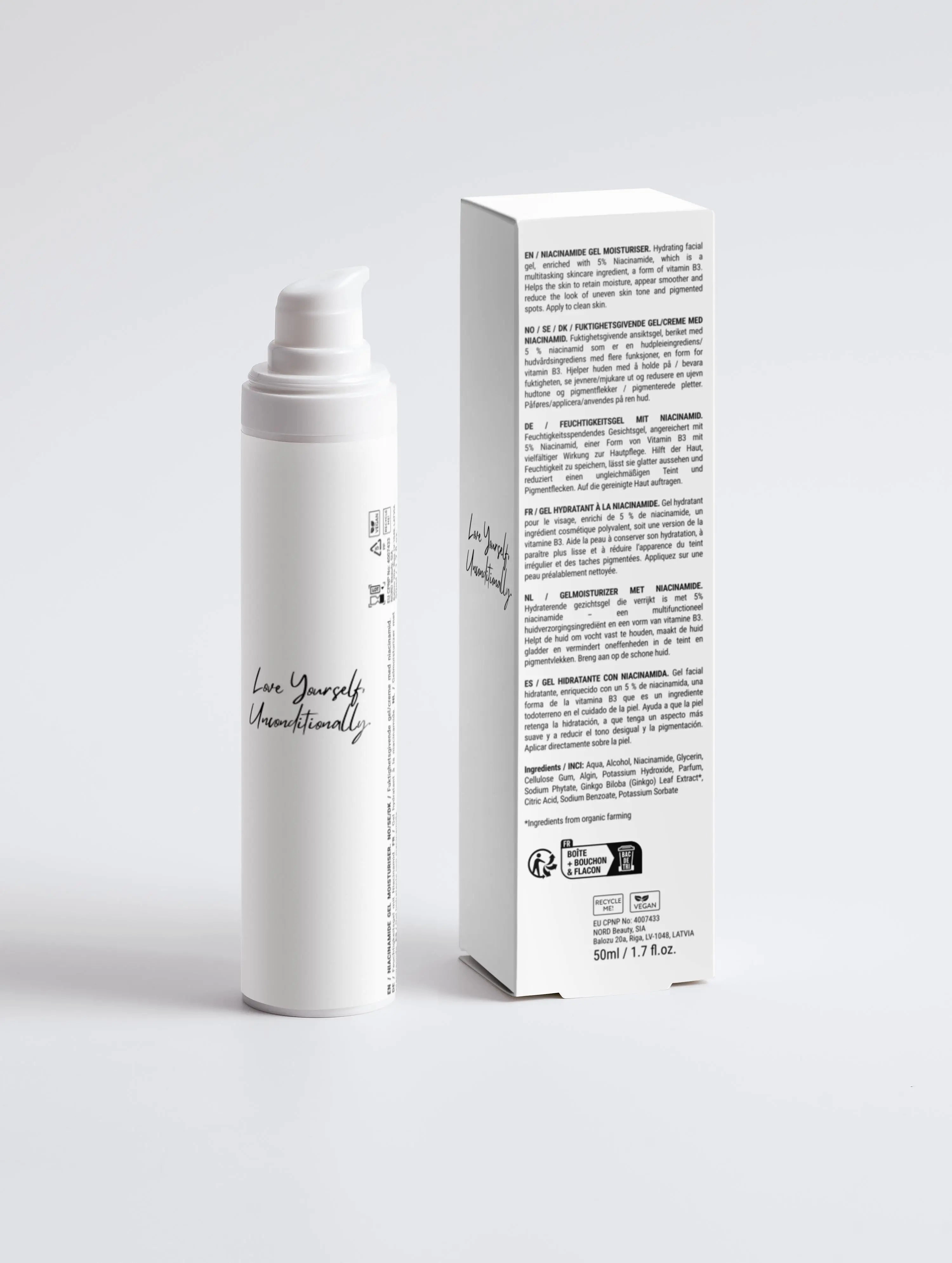 Glow & Nourish: Niacinamide Gel Moisturiser