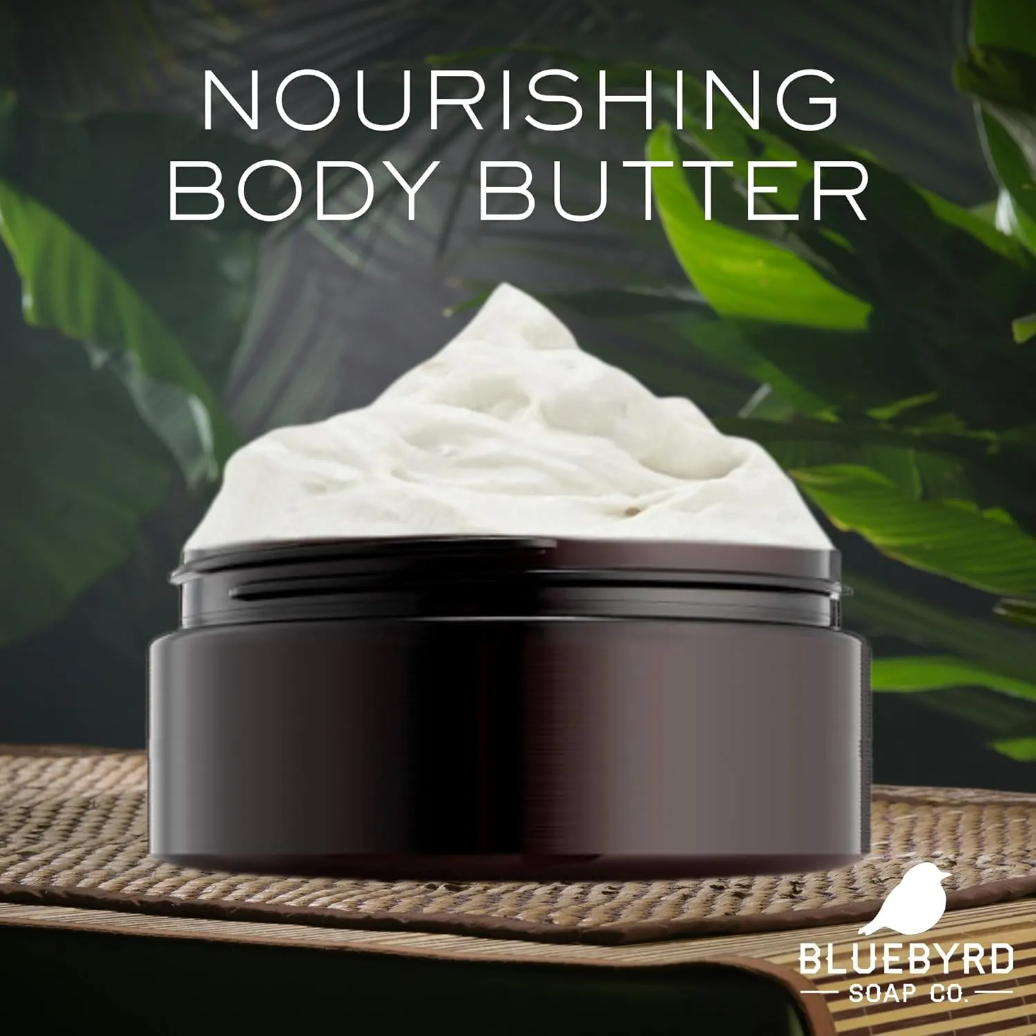 Glowwhip Body Butter – Velvet Peppermint | Whipped Body Cream for Deep Hydration | Non-Greasy, Fast-Absorbing Moisturizer with Beeswax, Aloe & Vitamin E | Cooling Scent | 8 oz (Peppermint)