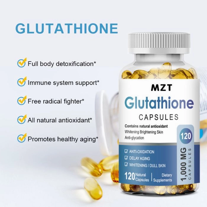 Glutathione Softgels 1000MG Natural Anti-Aging Skin Whitening