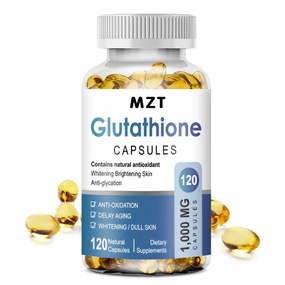 Glutathione Softgels 1000MG Natural Anti-Aging Skin Whitening