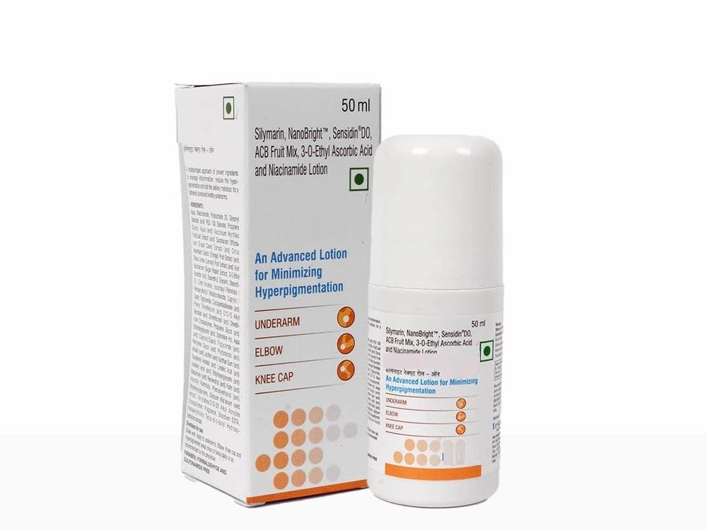 GT Cosmelite Next Roll-On Advanced Lotion for Hyperpigmentation, 50 ml, for Underarm, Elbow, Knee Cap