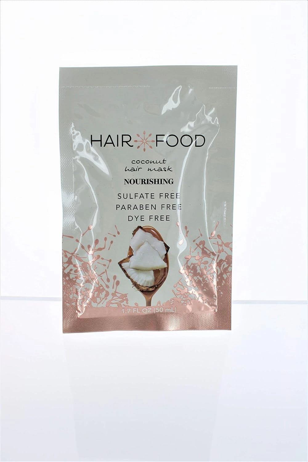 Hair Food Nourishing Coconut Hair Mask 1.7 Ounce (10 Pieces) (50ml)