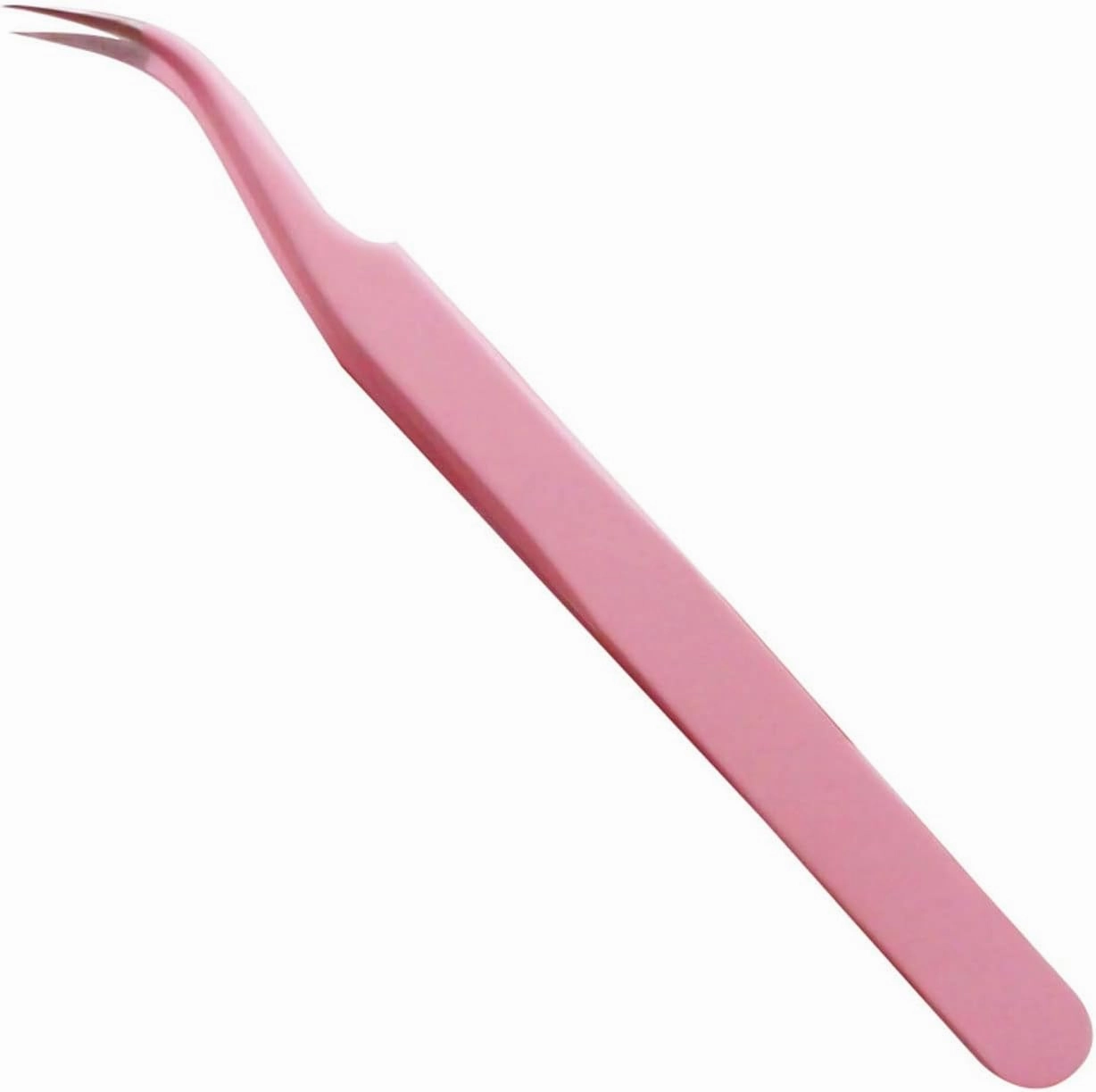 Hair Removal Tweezers Colored hand account tweezers pointed elbow manual practical hand account tool sticker tape special small clip(Large)