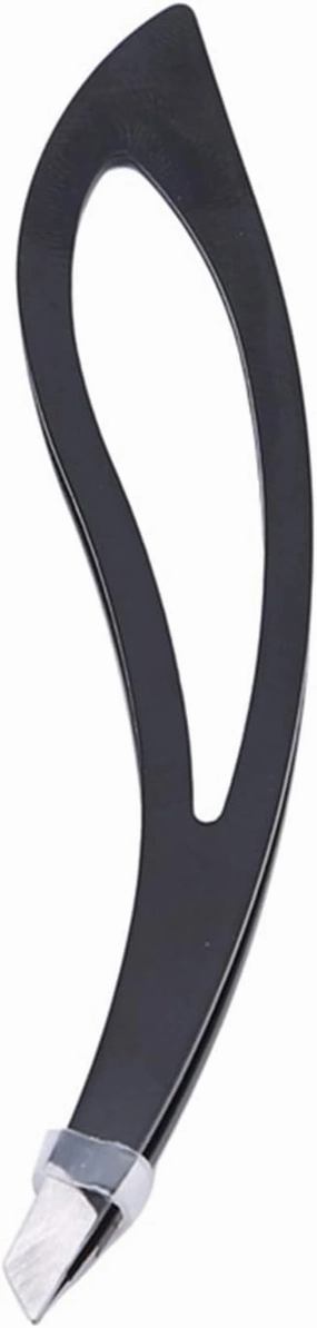 Hair Removal Tweezers Eyebrow Slant Tip Hair Removal Tweezers Stainless Steel Slanted Flat Point Tip Removal Professional Eye Brow Tweezers