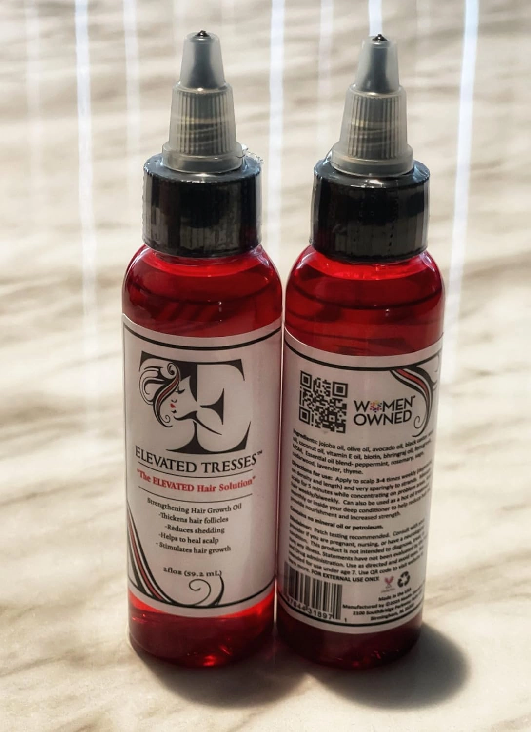 Hair Strengthening and Growth Oil (2oz), Beige