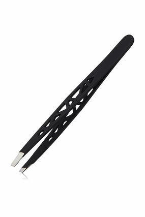 HAWLEY BLACK TWEEZERS SLANT END   POUCH