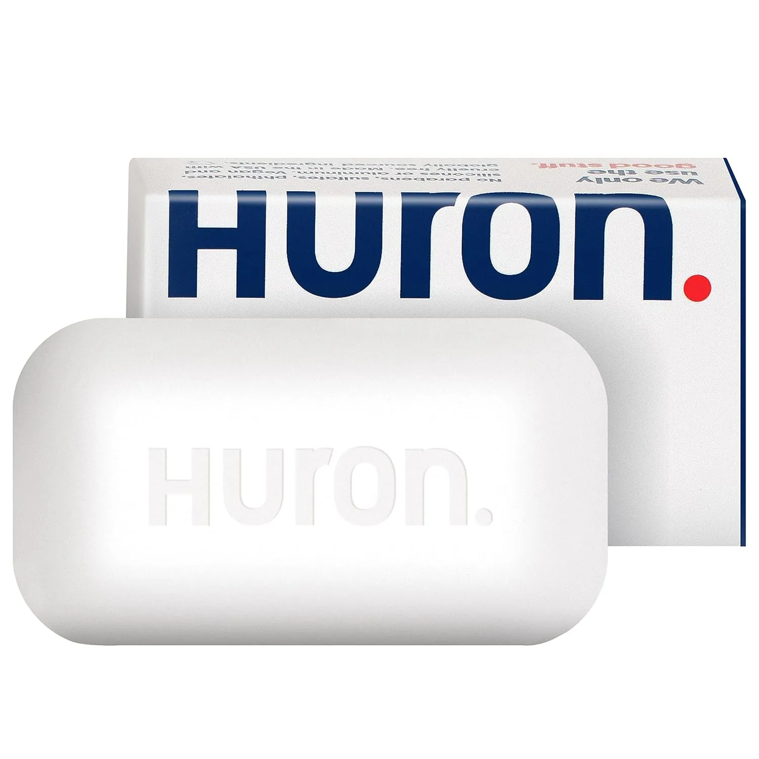 Huron Bar Soap - Citrus   Eucalyptus, 1 Pack - Crisp & Invigorating Scent of Citrus, Eucalyptus, Mint & Aromatic Greens