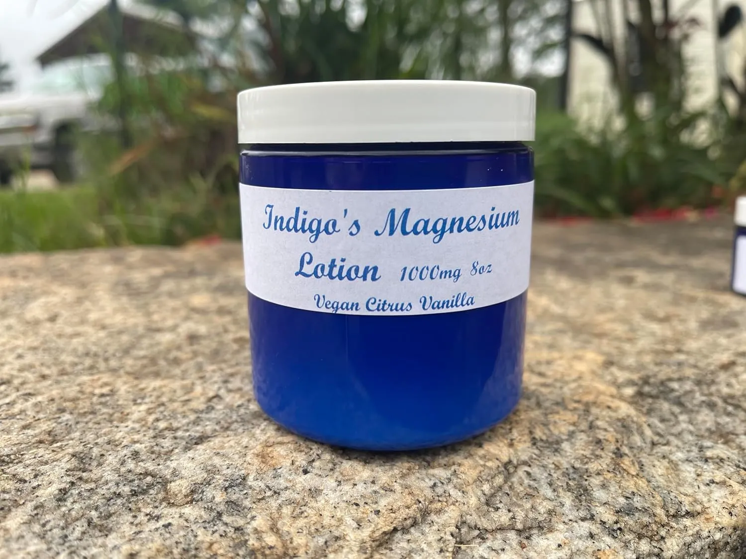 Indigo's Vegan Magnesium Lotion 1000mg (Vegan Citrus Vanilla, 8oz)