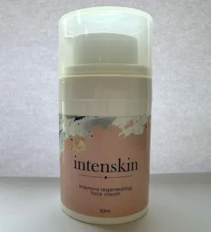 Interskin Anti-Aging Face & Neck Cream – Deep Hydration, Firming & Brightening – With Avocado Oil, Hyaluronic Acid, Retinol, Niacinamide, Calendula & Aloe Vera – 50ml