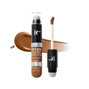 IT Cosmetics Bye Bye Dark Spots Concealer   Brightening Serum – 2% Niacinamide, Hyaluronic Acid & Caffeine - Medium Coverage, Natural Finish, All Skin Types - 0.22 fl oz