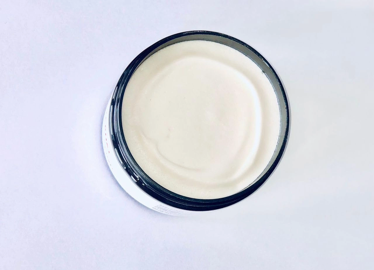 kAEME Goldflakes African shea butter Made from Raw organic pure unrefined moisturizer cream with Natural Coconut Oil for deep hydration skin hair scalp DIY shea body butter (3.4oz/100g jar)