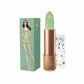 Karen Murrell Natural Lipstick - Lip Scrub Exfoliator - 41 Mint - 100% Natural Lip Scrub, Cruelty Free, Made In Australia