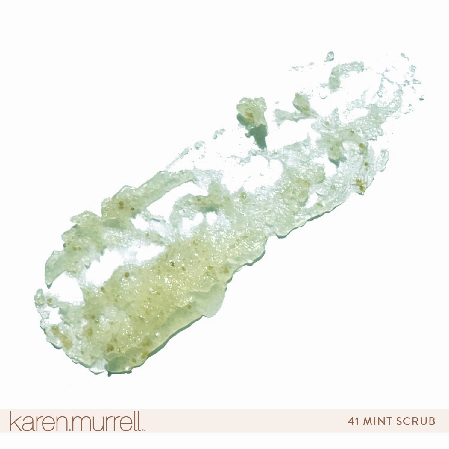 Karen Murrell Natural Lipstick - Lip Scrub Exfoliator - 41 Mint - 100% Natural Lip Scrub, Cruelty Free, Made In Australia
