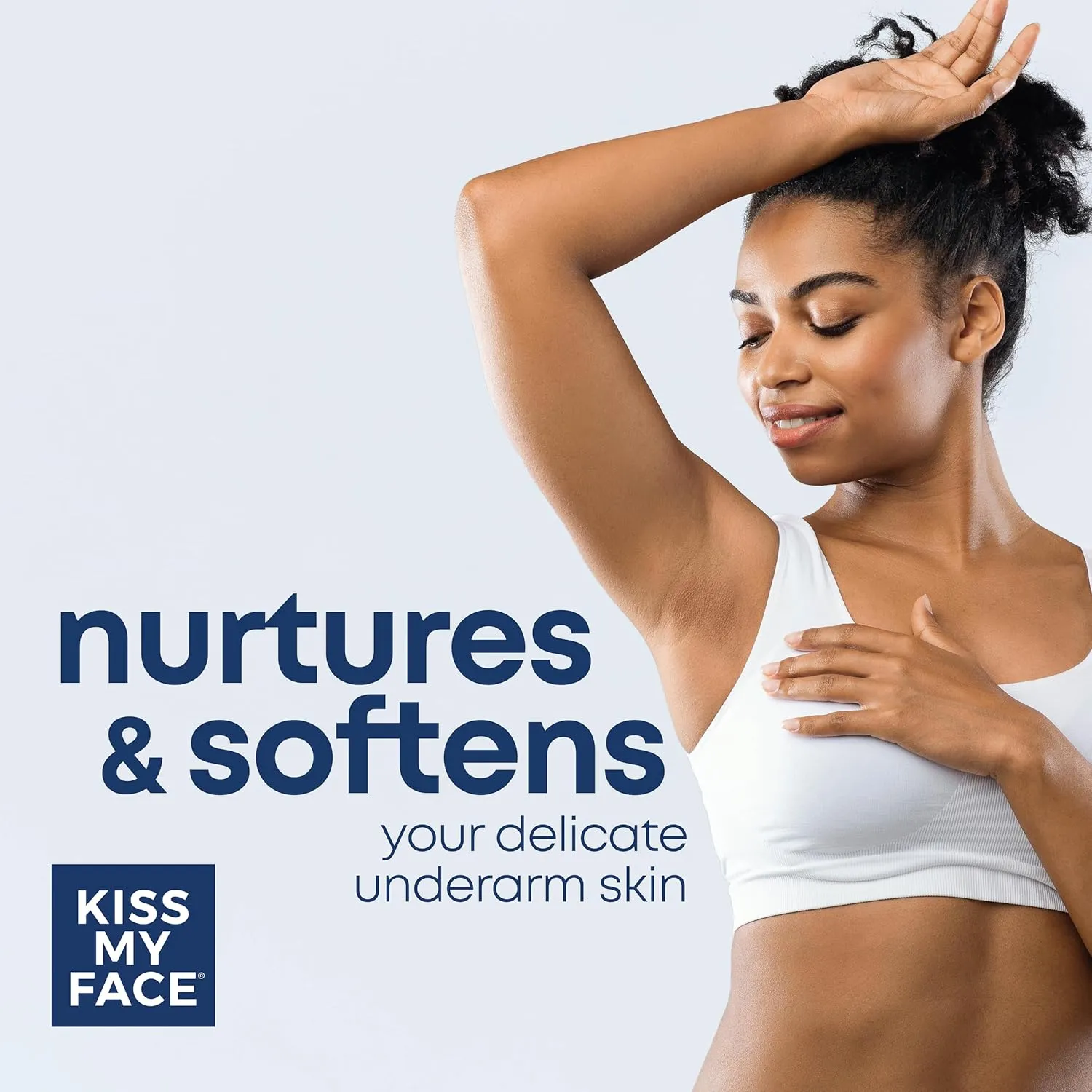 Kiss My Face Active Life Deodorant Contains Naturally Derived Ingredients, 72 Hour Odor Control | Deodorant for Women and Men, Aluminum Free with Coconut Oil and Probiotics, Fragrance Free, 3 pack