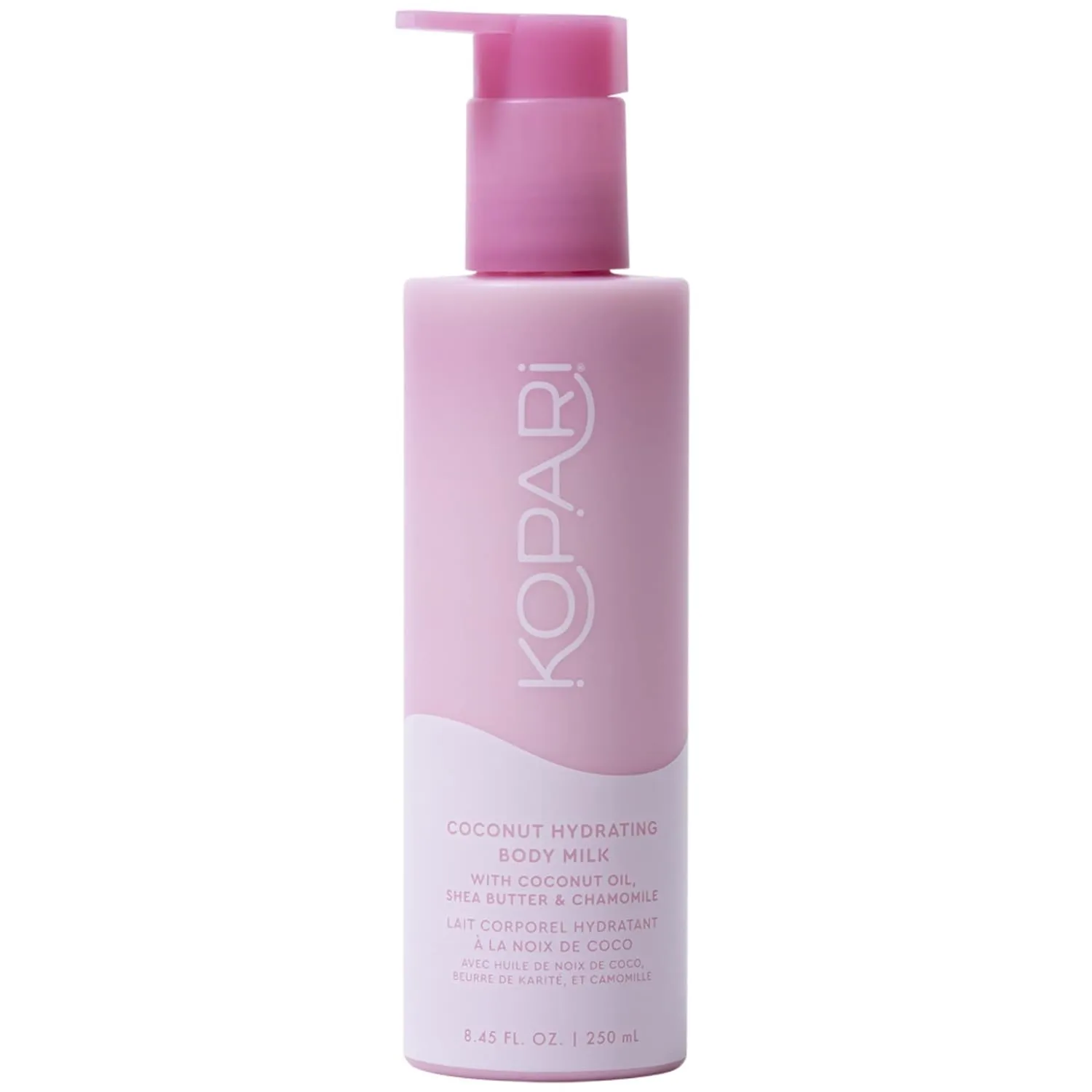 Kopari Hydrating Body Milk Lotion, Smooth Lightweight Feel, Deep Moisture for Instant Silky Skin, Infused with Shea Butter & Chamomile, Coconut