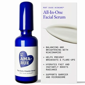 L'AMARUE The Daily Vitamin Serum - All-in-One Hydrating, Brightening & Radiance Boosting Serum with 17 Nutrients, 1.7 fl oz, Reduces Dark Spots, Anti-Aging & Supports Barrier