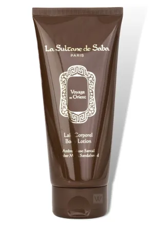 La Sultane de Saba - SandalWood Amber Musk Body Lotion - Road to the East, 200ml (6.8 fl Oz)
