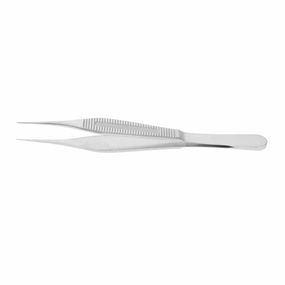 Long Fat Tweezers Precision Tool for Hair Removal DIY Craft Nail Art Microscopes - Stainless Steel Compact Pointed Tweezers for Professional Beauty Tool