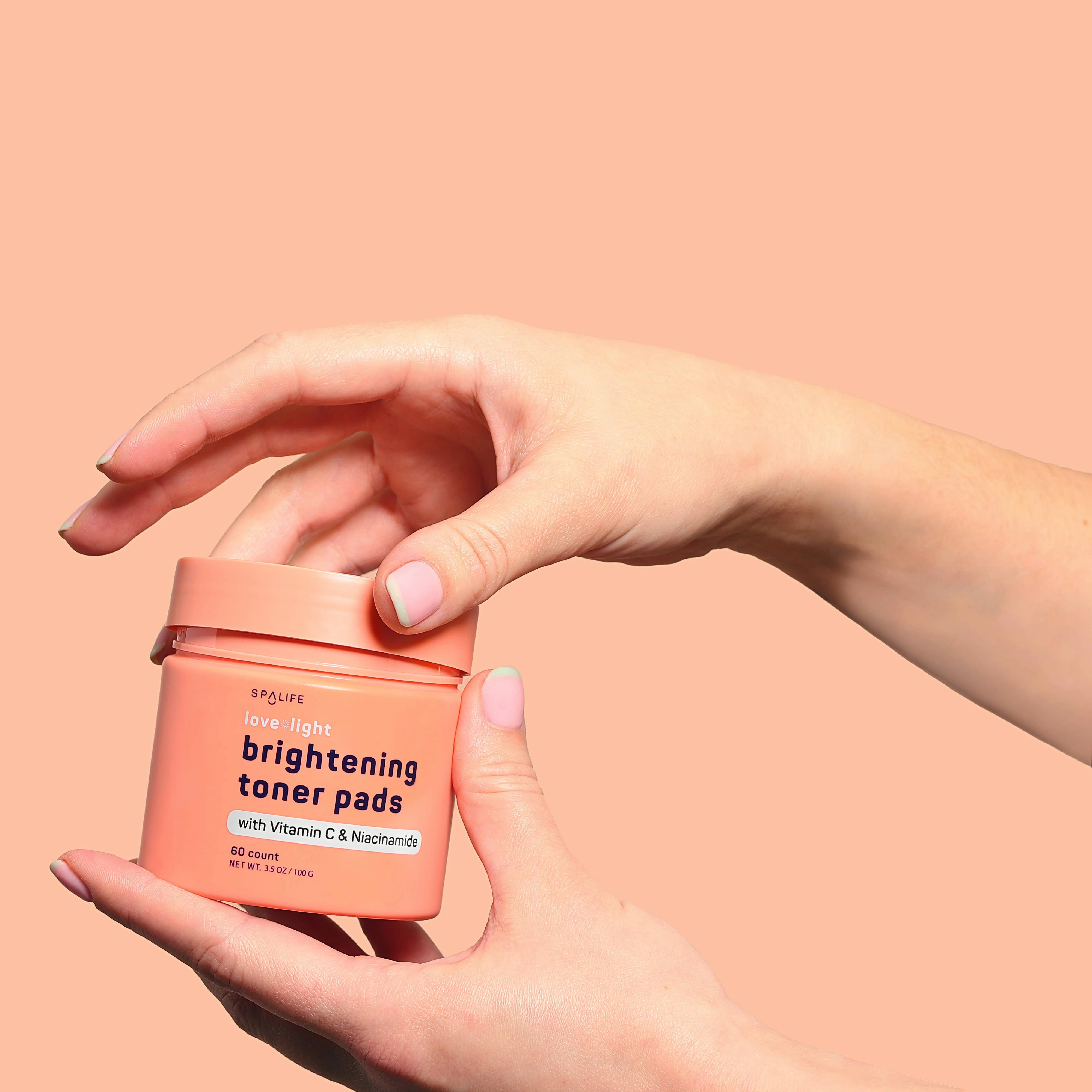 Love   Light Brightening Toner Pads