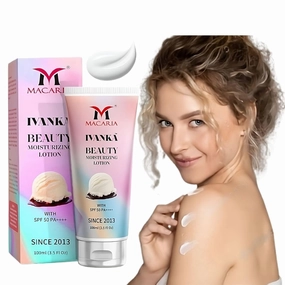 MACARIA Ivanka Beauty skin firming body lotion for women with Vanilla Extracts