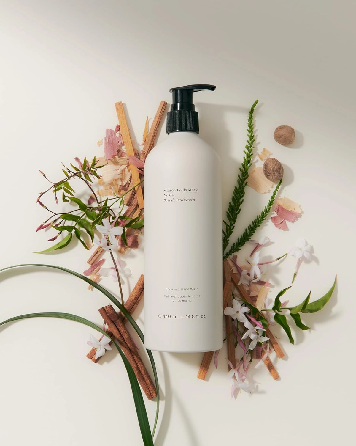 Maison Louis Marie - No.04 Bois de Balincourt Natural Body   Hand Wash | Luxury Clean Beauty   Non-Toxic Fragrance (14.8 fl oz | 440 ml)
