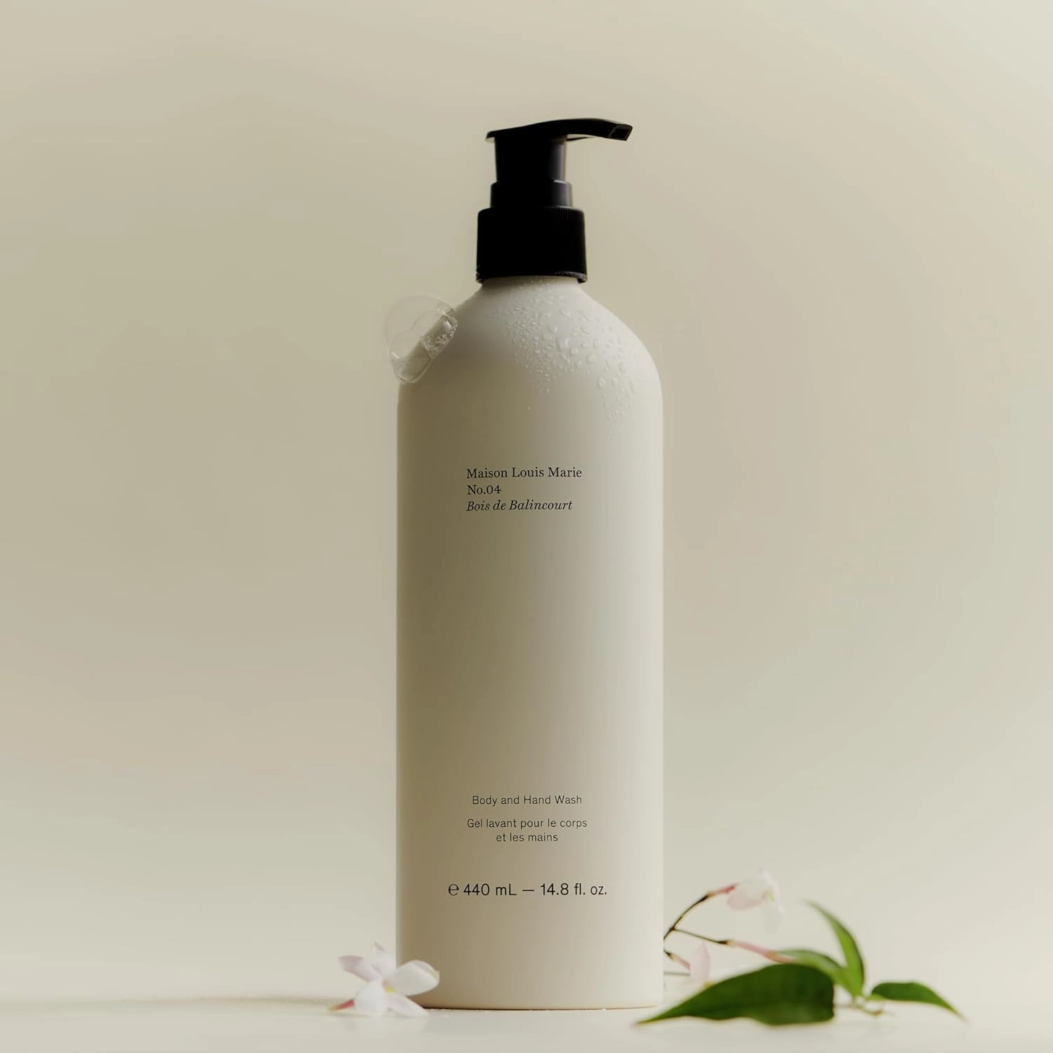 Maison Louis Marie - No.04 Bois de Balincourt Natural Body   Hand Wash | Luxury Clean Beauty   Non-Toxic Fragrance (14.8 fl oz | 440 ml)