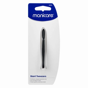 Manicare Slant Tweezers Black