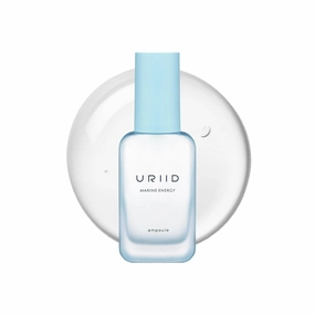 Marine Energy Ampoule Essence – Deep Lightweight Hydration Facial Serum, Soothing & Brightening Korean Skincare for Sensitive & Dry Skin w. Seaweed, Hyaluronic Acid & Ceramide, 1 fl oz 30ml
