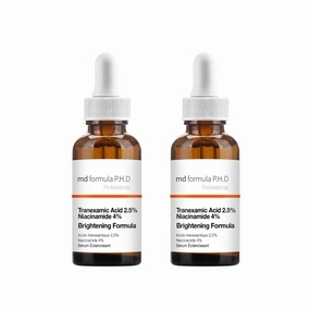 MD Formula Brightening Serum Tranexamic Acid 2.5%, Niacinamide 4% 30ml Twin Value Savings Pack