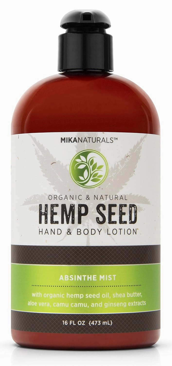 MIKA NATURALS™ Hemp Seed Hand & Body Lotion (Absinthe Mist), 16 fl. oz.