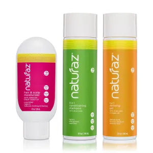 Moisture Burst System For Loose & Wavy Curls | 100% Vegan | For Frizzy, Thirsty Curls | For Lasting Moisture & Soft, Defined, Shiny Curls | 8 Fl Oz