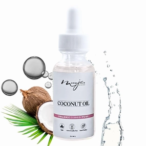 Moona Jolie Premium Coconut Oil | Calms Skin Irritations and Reduces Redness, Balances Oily Skin for a Healthier Look, Supports Skin Health, Conditions Hair, Boosts Eyelashes and Eyebrows Growth