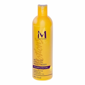 Motions Weightless Daily Oil Moisturizer, Nourish & Restore, With Shea Butter, Argan Oil & Coconut Oil, 6 Ounce, 12 Ounce (3 Pack)