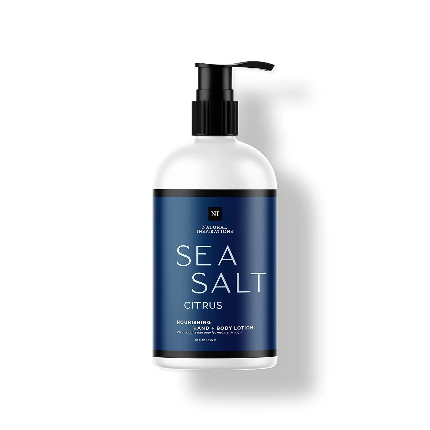 Natural Inspirations Sea Salt Citrus Nourishing Hand   Body Lotion 12oz