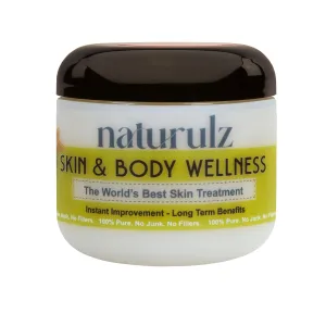 Naturulz-Skin & Body Wellness 4 ounce Green Herb Formula Body Butter All-Natural Skin Soothing Serum with Nourishing Coconut oil, Antioxidant-rich Turmeric, Oregano, Parsley, Rosemary and more.