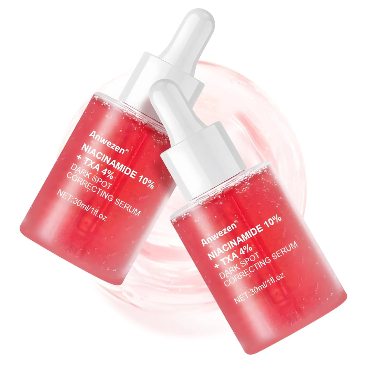 Niacinamide Serum 10%   TXA 4% Acid for Face,Hyaluronic Acid Serum for Women,Dull Skin & Fine Lines,Korean Glass Skin,Fragrance-Free (60ml /2 fl.oz.)