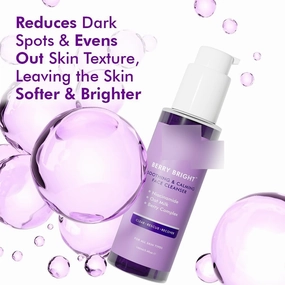 Niacinamide Face Wash | Pore Refining Brightening Cleanser for Women & Men - Berry Bright