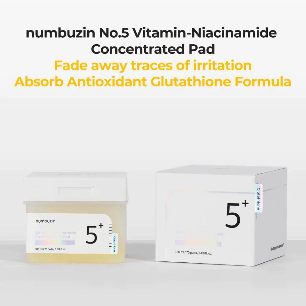 Numbuzin vitamin niacinamide pad 70 pads