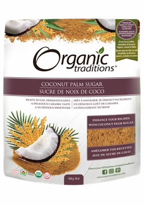 Organic Traditions Coconut Palm Sugar 454g