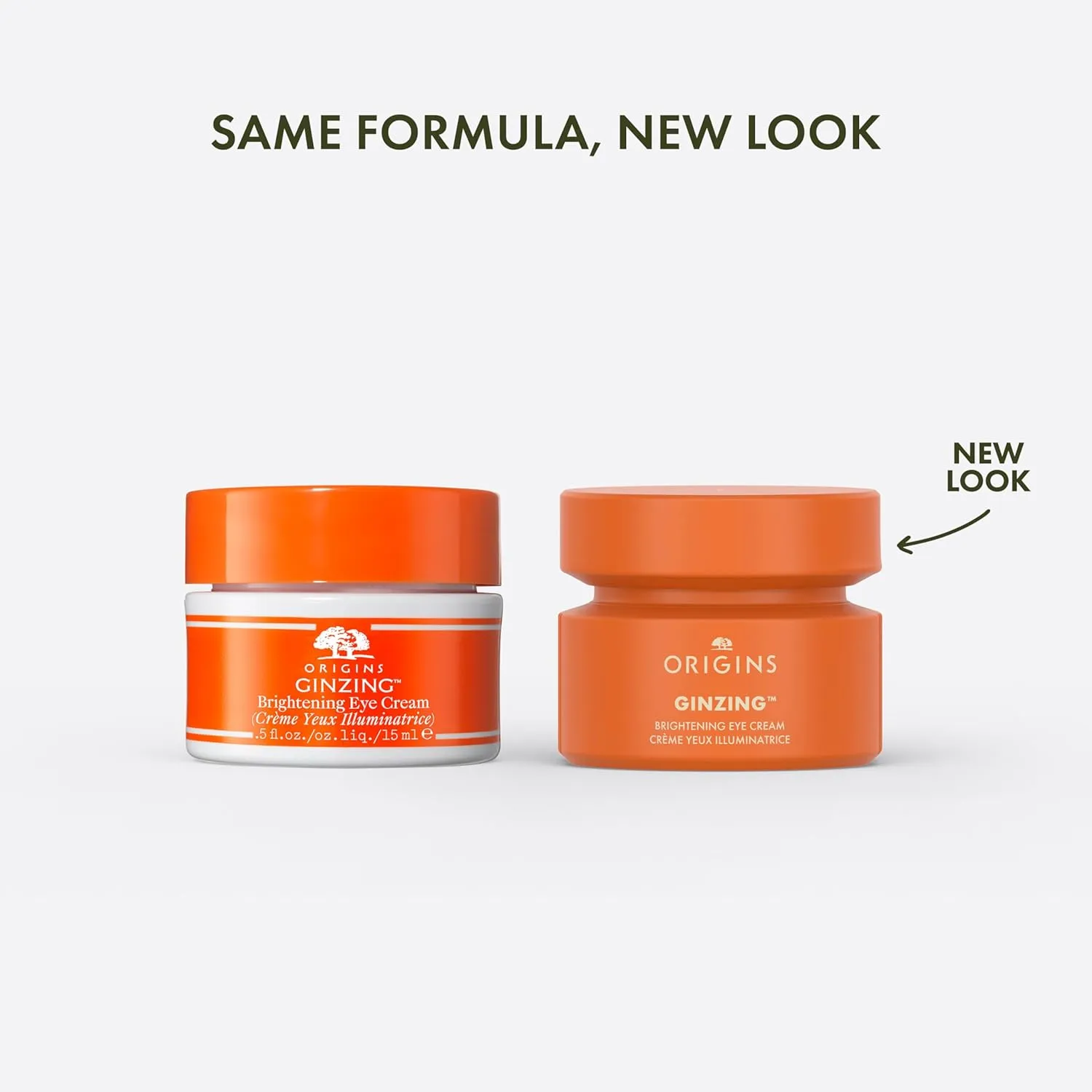 Origins GinZing Brightening Eye Cream | Visibly Reduces Dark Circles Instantly & Over Time | With Vitamin C & Niacinamide