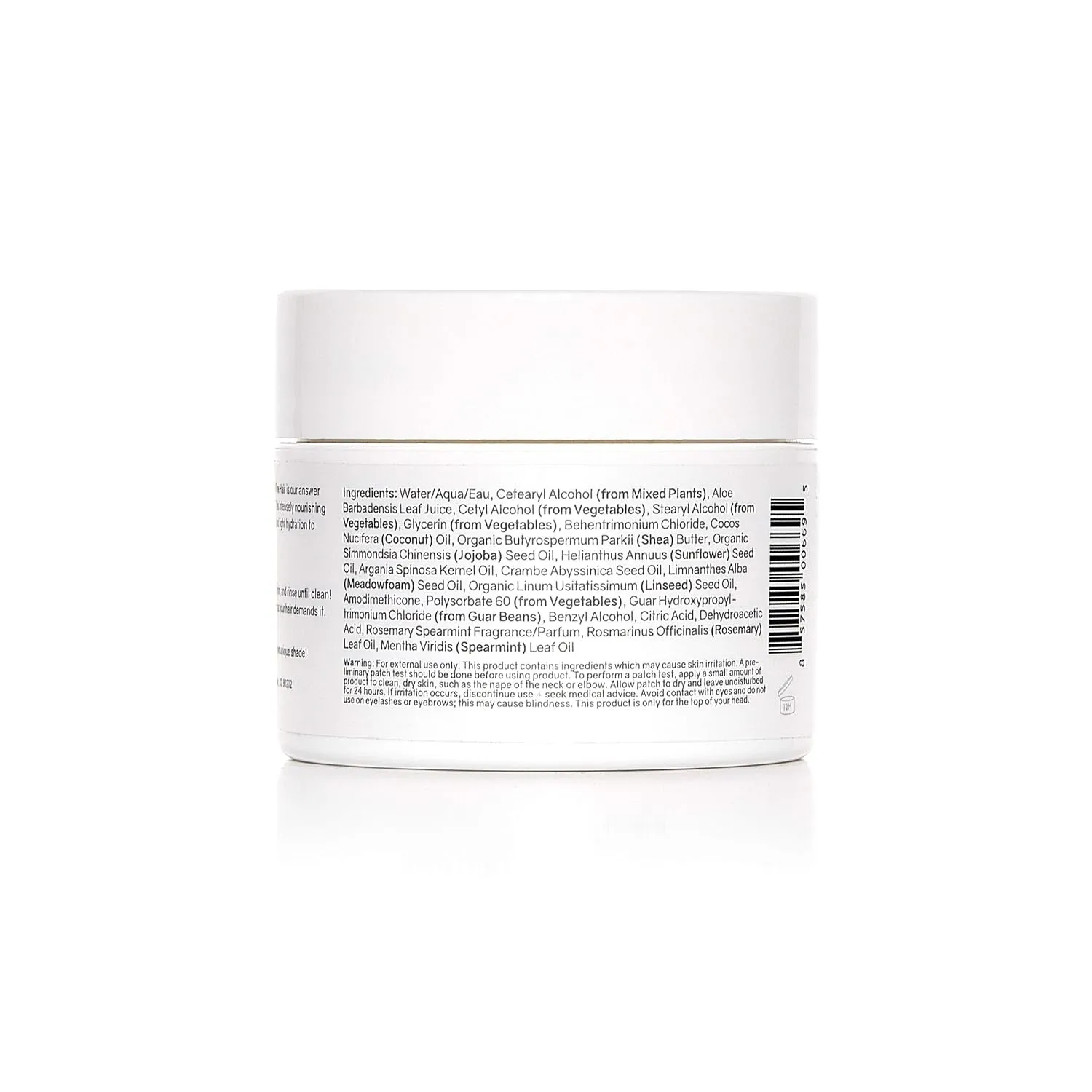 oVertone Haircare The Remedy for Fine Hair Colorless Hydrating Mask with Shea Butter & Coconut Oil, Cruelty-Free, 8 oz