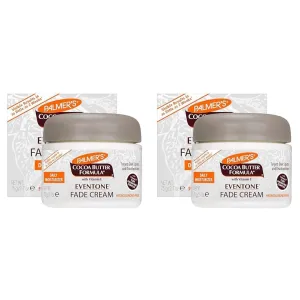 Palmer's Cocoa Butter Formula Eventone Fade Cream, Anti-Dark Spot Fade Cream with Vitamin E and Niacinamide, Helps Reduce Dark Spots & Age Spots, 2.7 Ounce (Pack of 2)