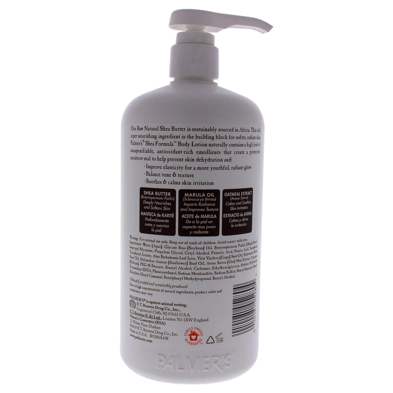 Palmer's Shea Formula Raw Shea Body Lotion and Body Balm for Dry Skin