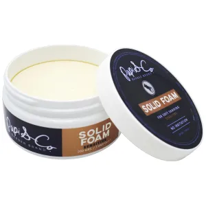 Papi & Co. Head & Beard Soft Shaving Solid Foam – Lightly Scented Shaving Foam – Travel Size, No Mess, Easy to Use – Smooth, Comfortable Shave – Classic Grooming Essential for a Clean, Fresh Look