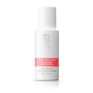 PHILIP KINGSLEY | Bond Builder Lipid Shield | Restorative Hair Oil Treatment for Dry and Damaged Hair | Heat Protectant Hair Moisturizer that Replenishes Dry and Damaged Hair | 1.01oz