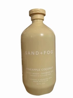 Pineapple Coconut Body Wash, Shower Gel with Aloe, Paraben & Silicone Free, 32 fl oz