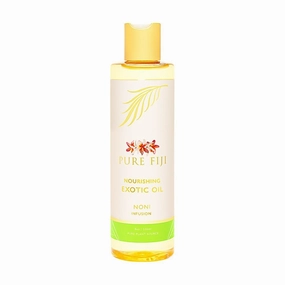 PURE FIJI Nourishing Exotic Body Oil - Natural Coconut Oil for Skin in Bath & SPA with Vitamin E - Body Oil, Massage Oil, Body Lotion For Women and Men, Noni, 8oz