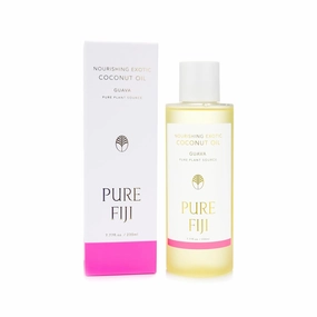 PURE FIJI Nourishing Exotic Coconut Body Oil, Guava (7.7oz/230ml)
