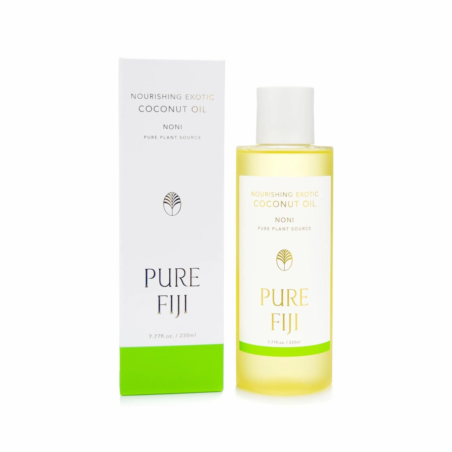 PURE FIJI Nourishing Exotic Coconut Body Oil, Noni (7.7oz/230ml)