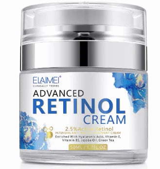 Radiant Youth Retinol Cream – Anti-Aging Moisturizer for Fine Lines, Wrinkles & Firming | Gentle Night Cream for Glowing Skin